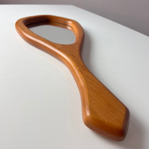 Handspiegel Buche 70er