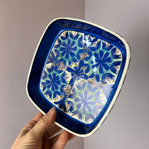 Schale blau Porzellan von Marianne Johnson für Royal Copenhagen