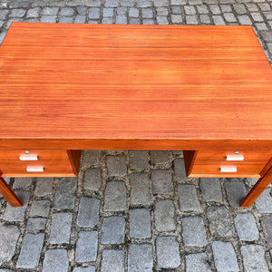 Doppel-Schreibtisch Teak von Erik Brouer für Brouer Møbelfabrik