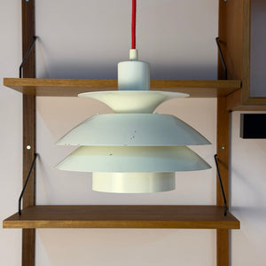 Lamellenlampe weiß aus Dänemark