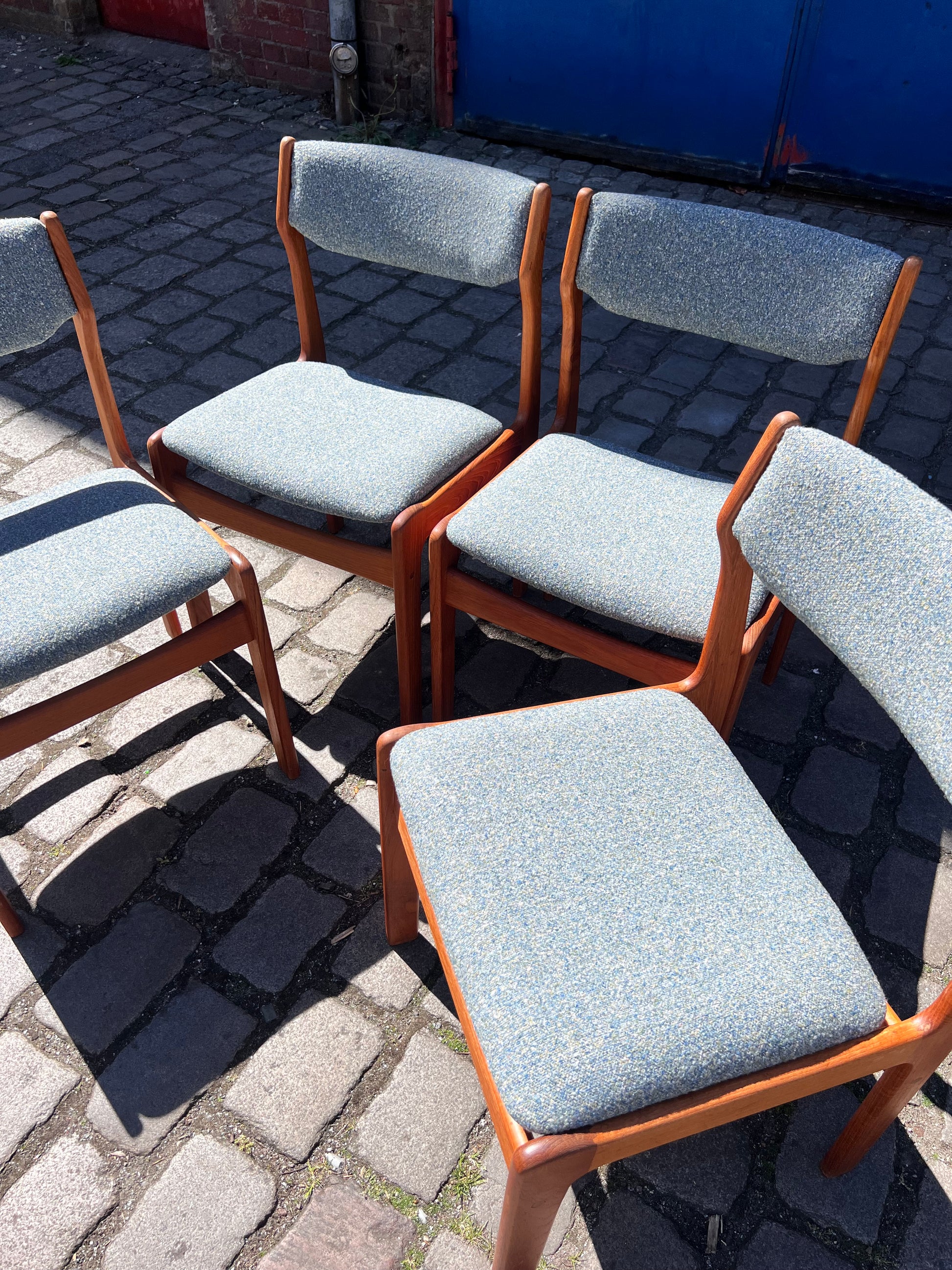 Set: 4x Esszimmerstuhl von Erik Buch