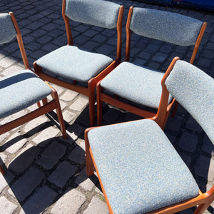 Set: 4x Esszimmerstuhl von Erik Buch