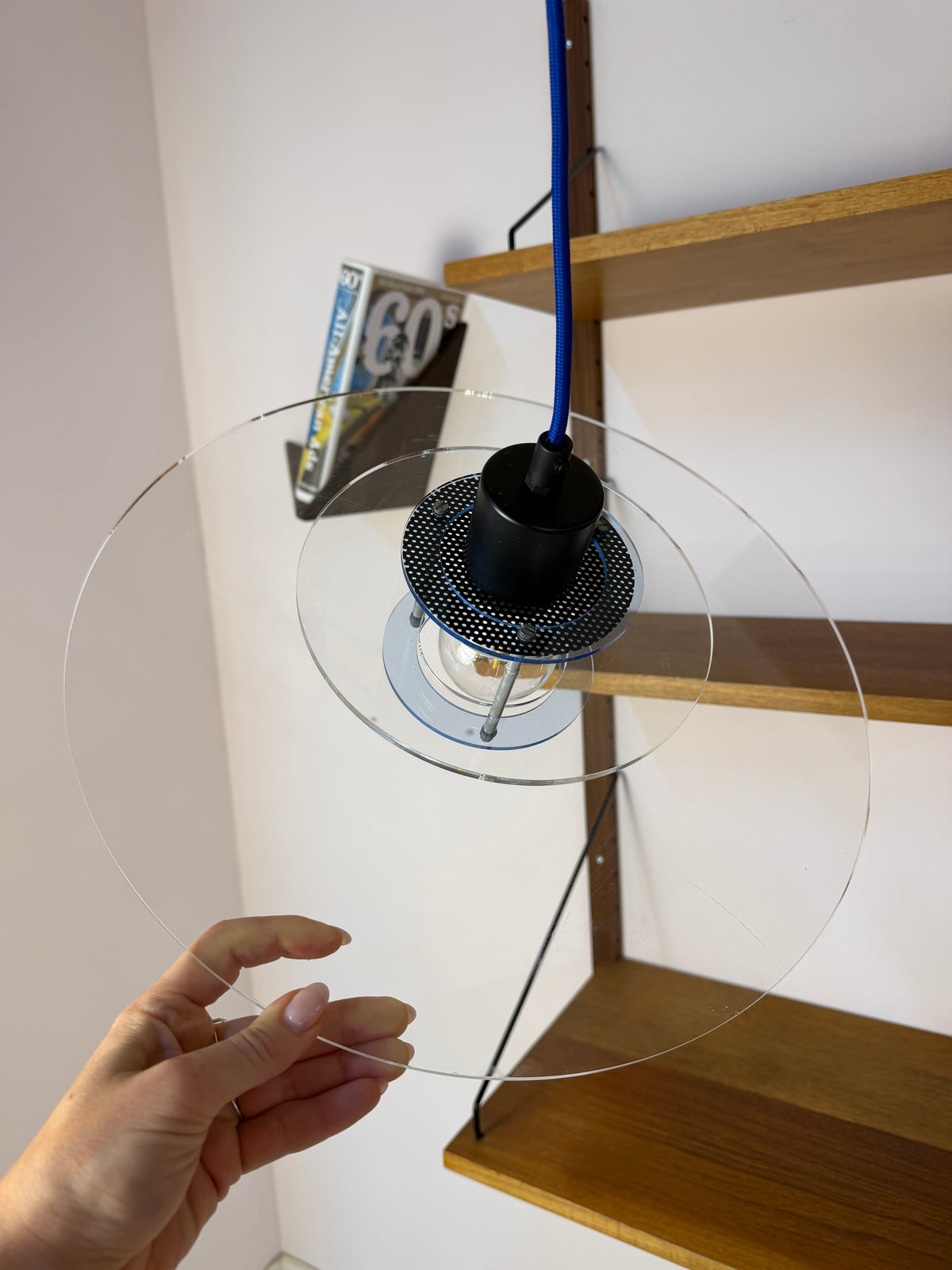 Lamellenlampe Modell Space Acrylglas von Design Light