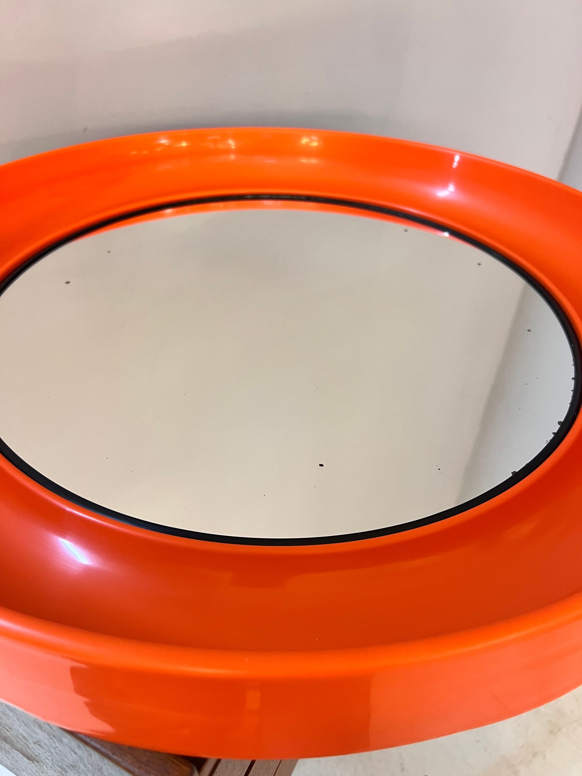Spiegel orange aus Dänemark 70er