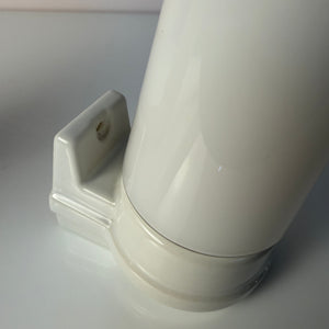 Set: 2x Wandlampe Modell 6080 weiß von Sigvard Bernadotte für Ifö