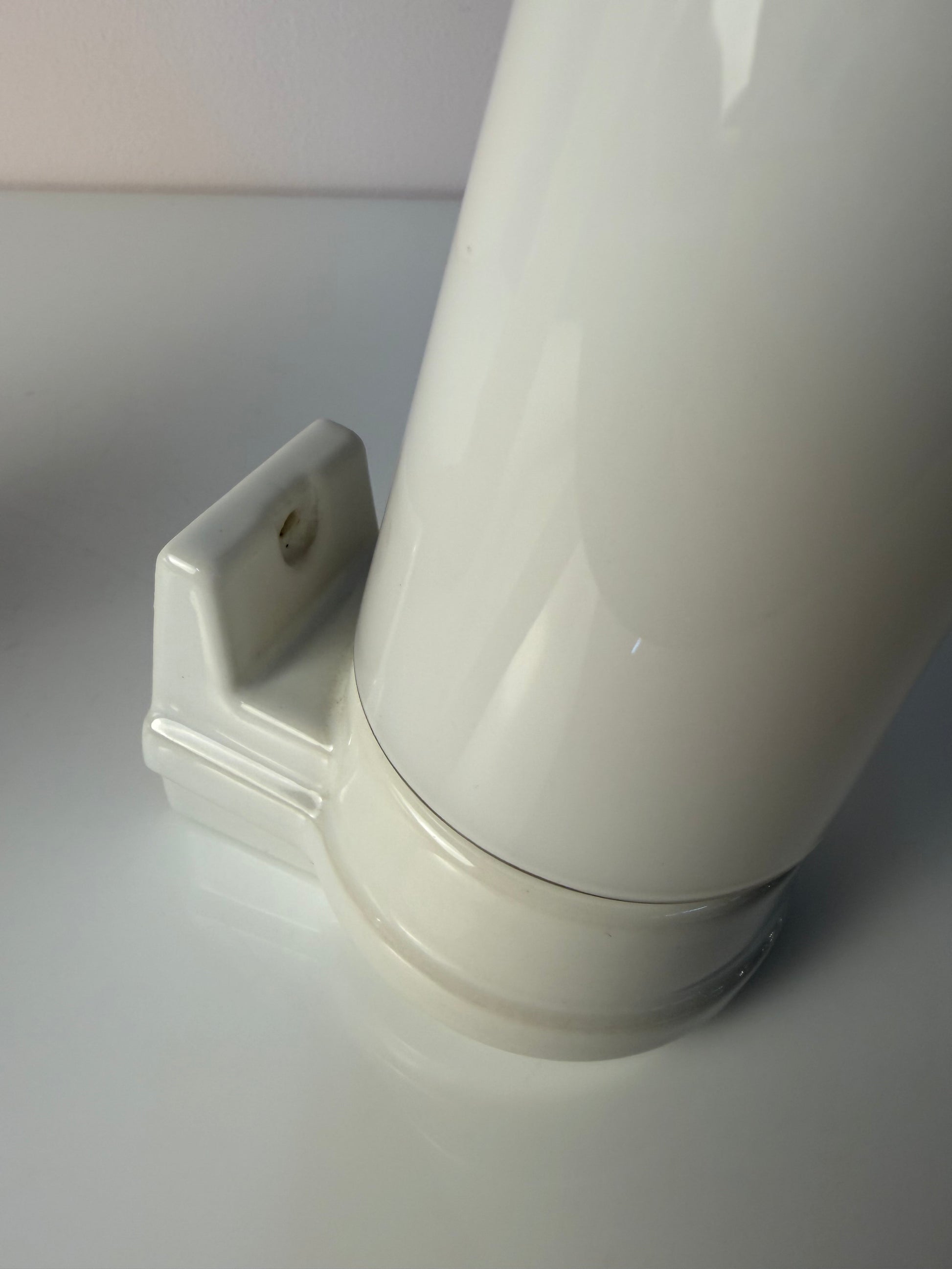 Set: 2x Wandlampe Modell 6080 weiß von Sigvard Bernadotte für Ifö