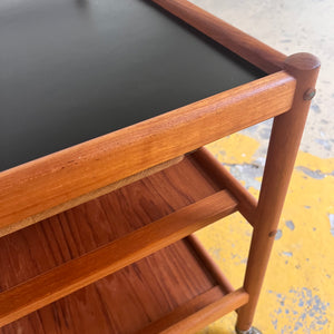 Barwagen Teak von Nissen Dänemark