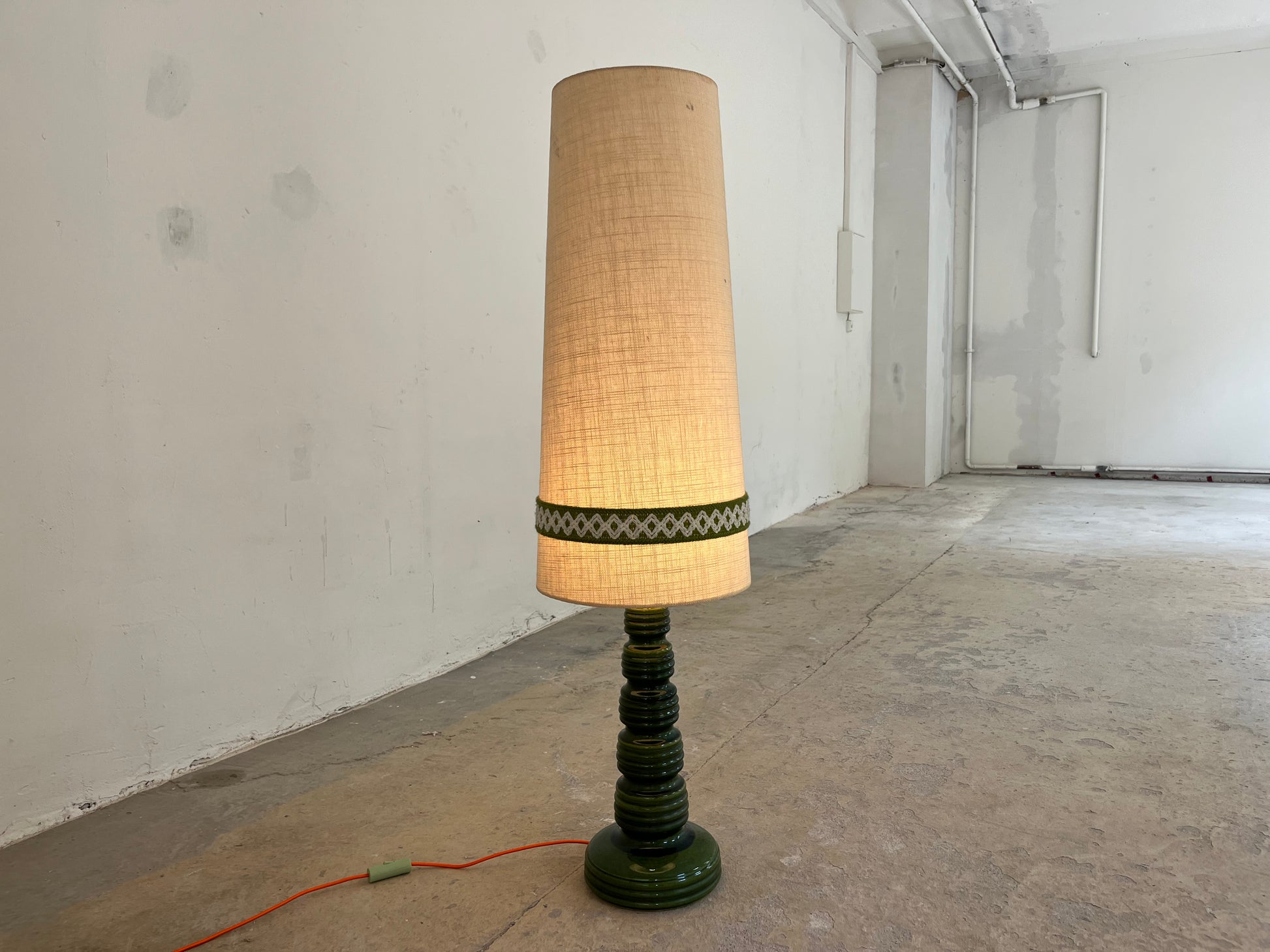 Stehlampe No 476 50 grün Keramik von Aro Leuchten
