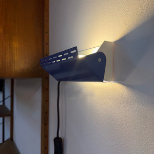 Wandlampe blau weiß von G&G Gramelsbacher
