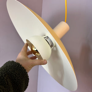 Horn Typ 733 gelb weiß neu lackiert von Horn