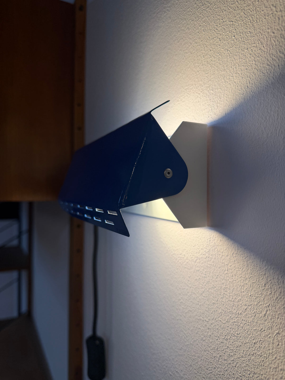 Wandlampe blau weiß von G&G Gramelsbacher