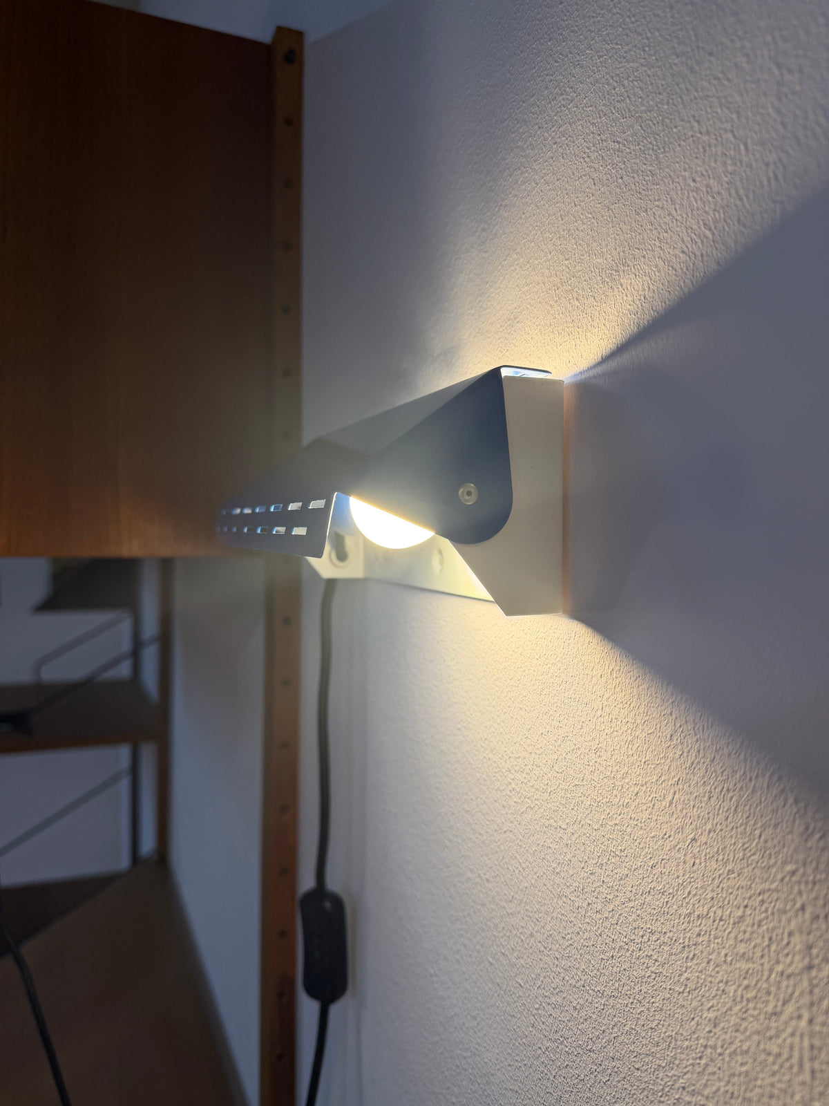 Wandlampe blau weiß von G&G Gramelsbacher