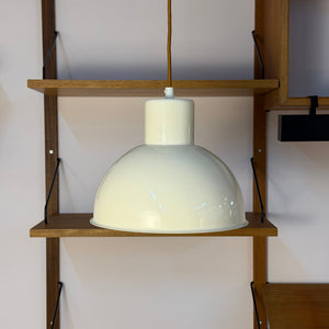 Bunkerlampe cremeweiß aus Dänemark
