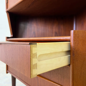 Eckschrank Teak mit Minibar aus Dänemark