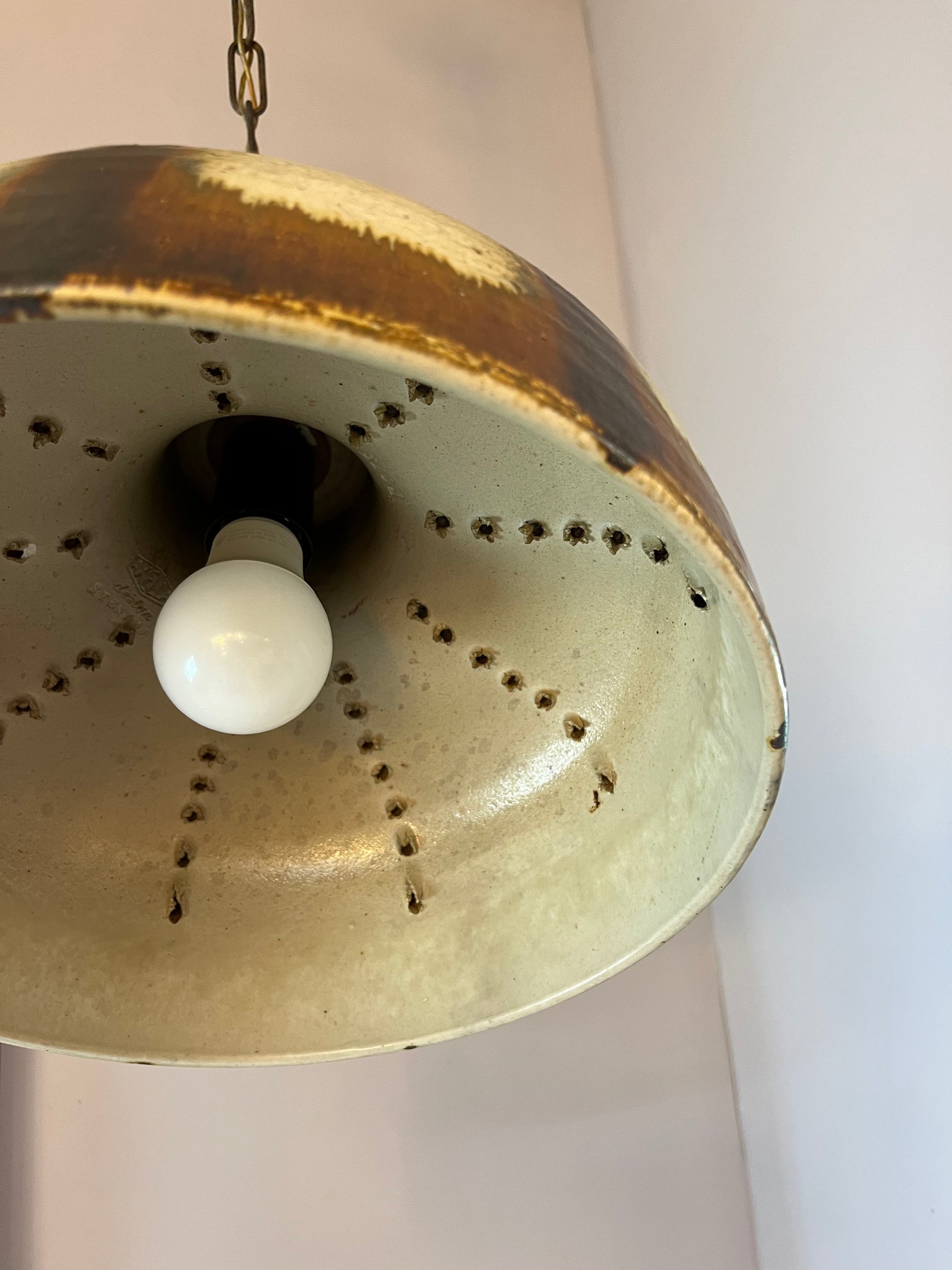 Hängelampe Modell 1079 Keramik von Axella Stentøj