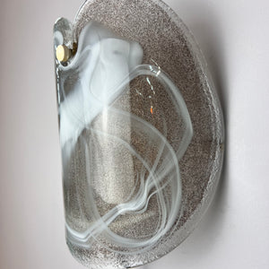 Wandlampe weiß Glas von Per Lütken für Holmegaard
