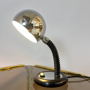 Tischlampe Chrom