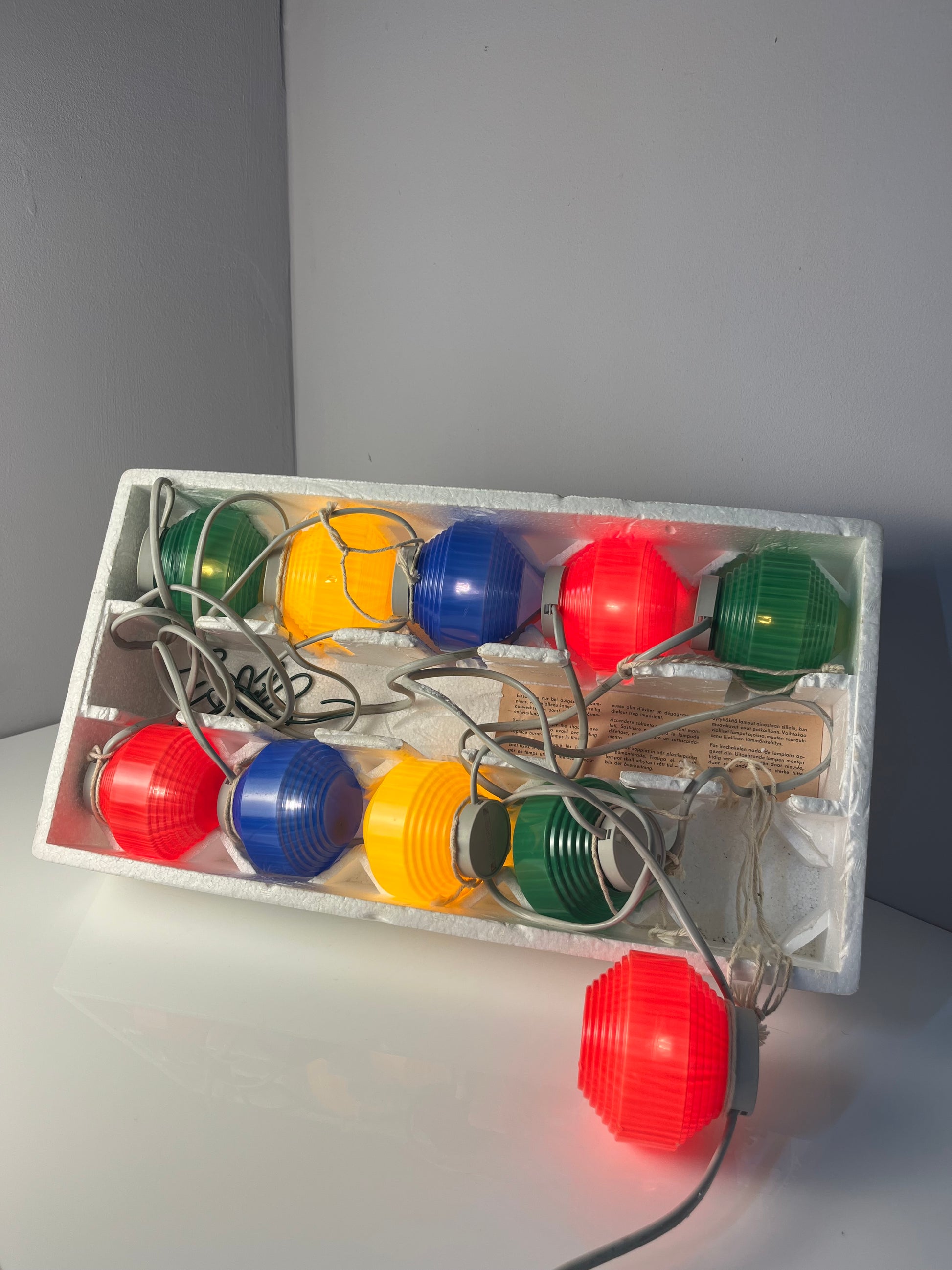 Bunte Lichterkette Happylux Bella von Osram in Originalverpackung