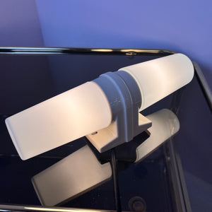 Wandlampe Modell 6060 cremeweiß von Sigvard Bernadotte für Ifö