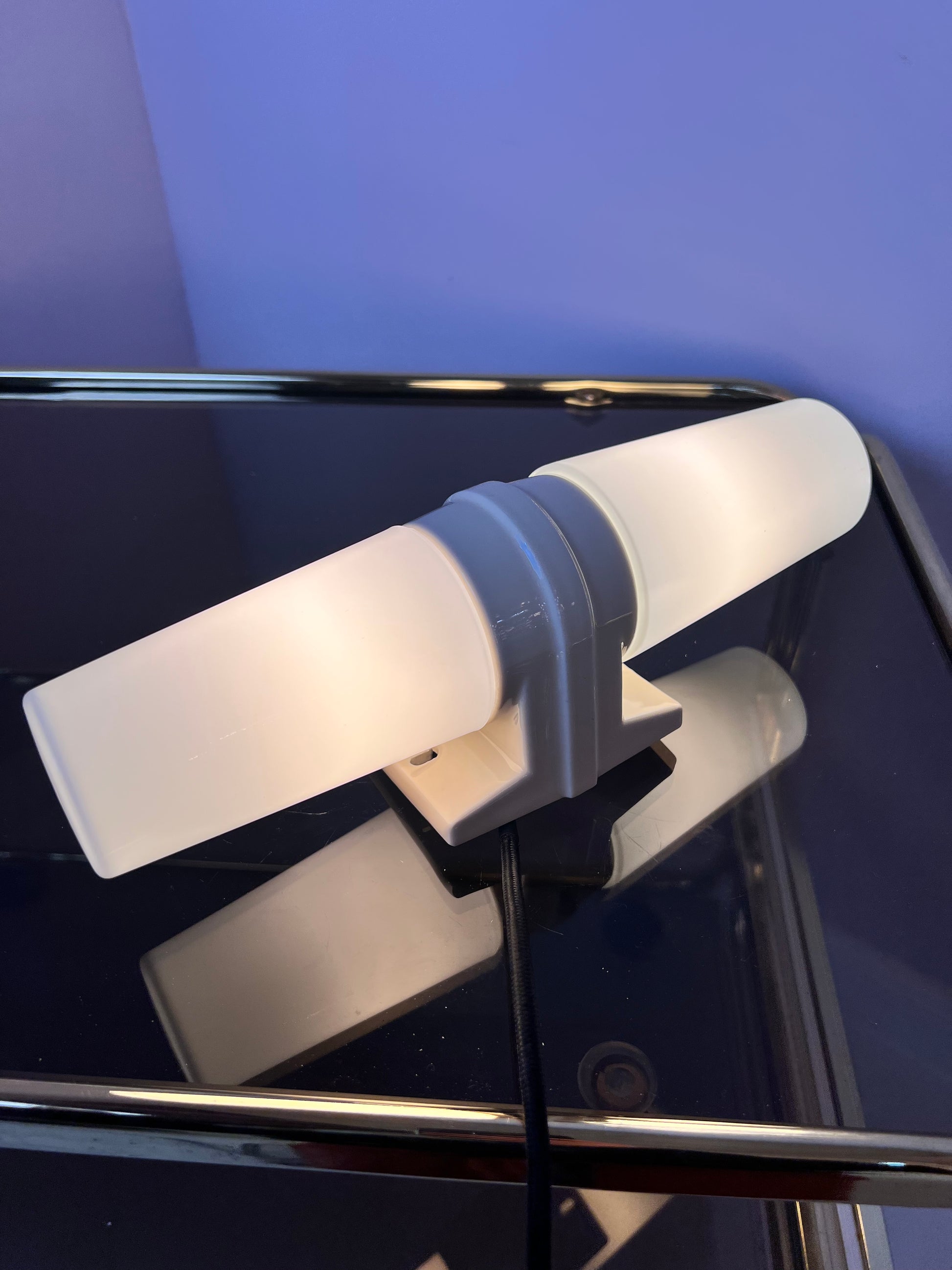 Wandlampe Modell 6060 cremeweiß von Sigvard Bernadotte für Ifö