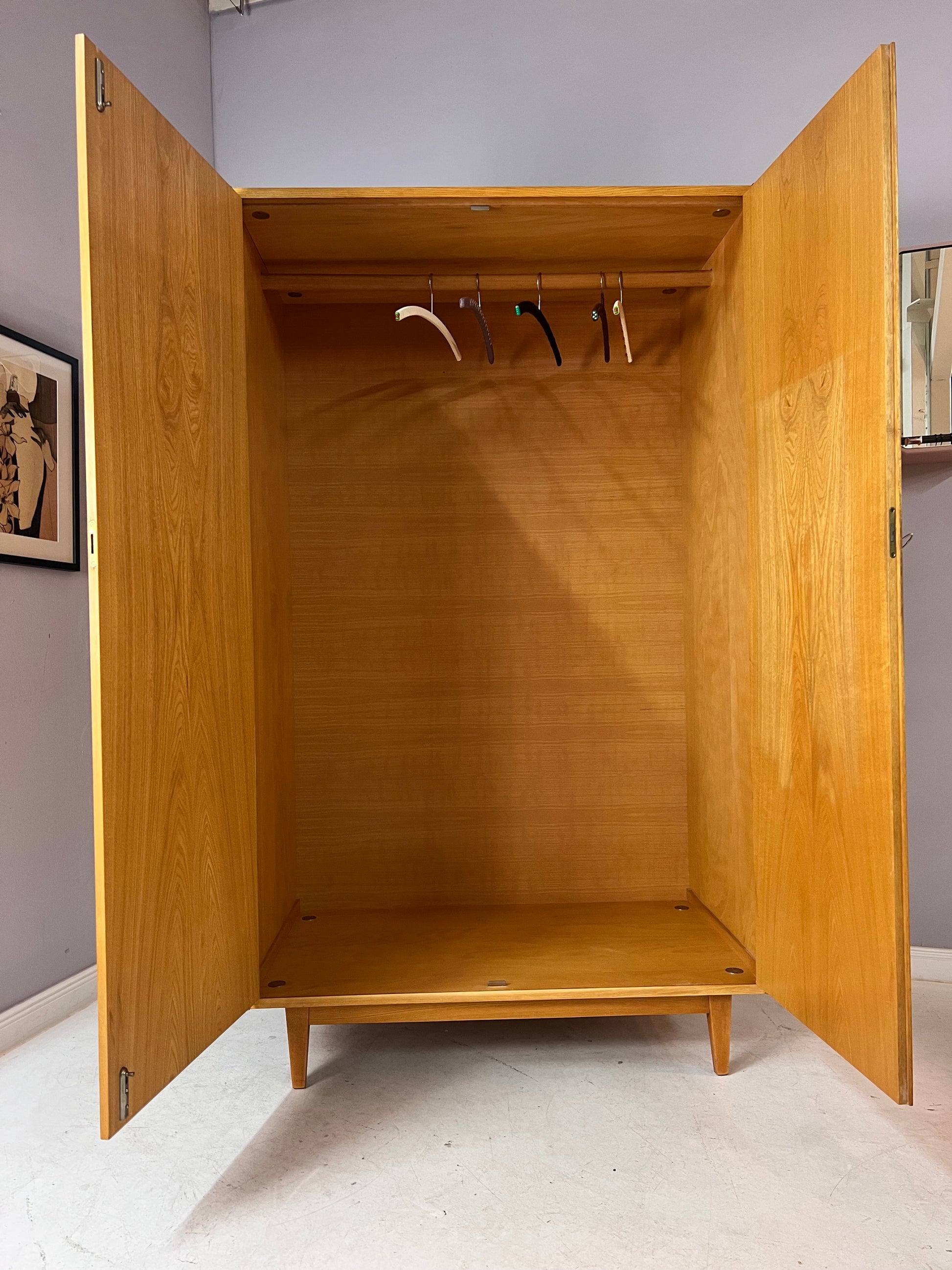 Kleiderschrank Typ 602 von Franz Ehrlich für Hellerau