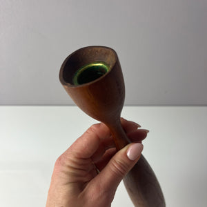 Hoher Kerzenständer Teak