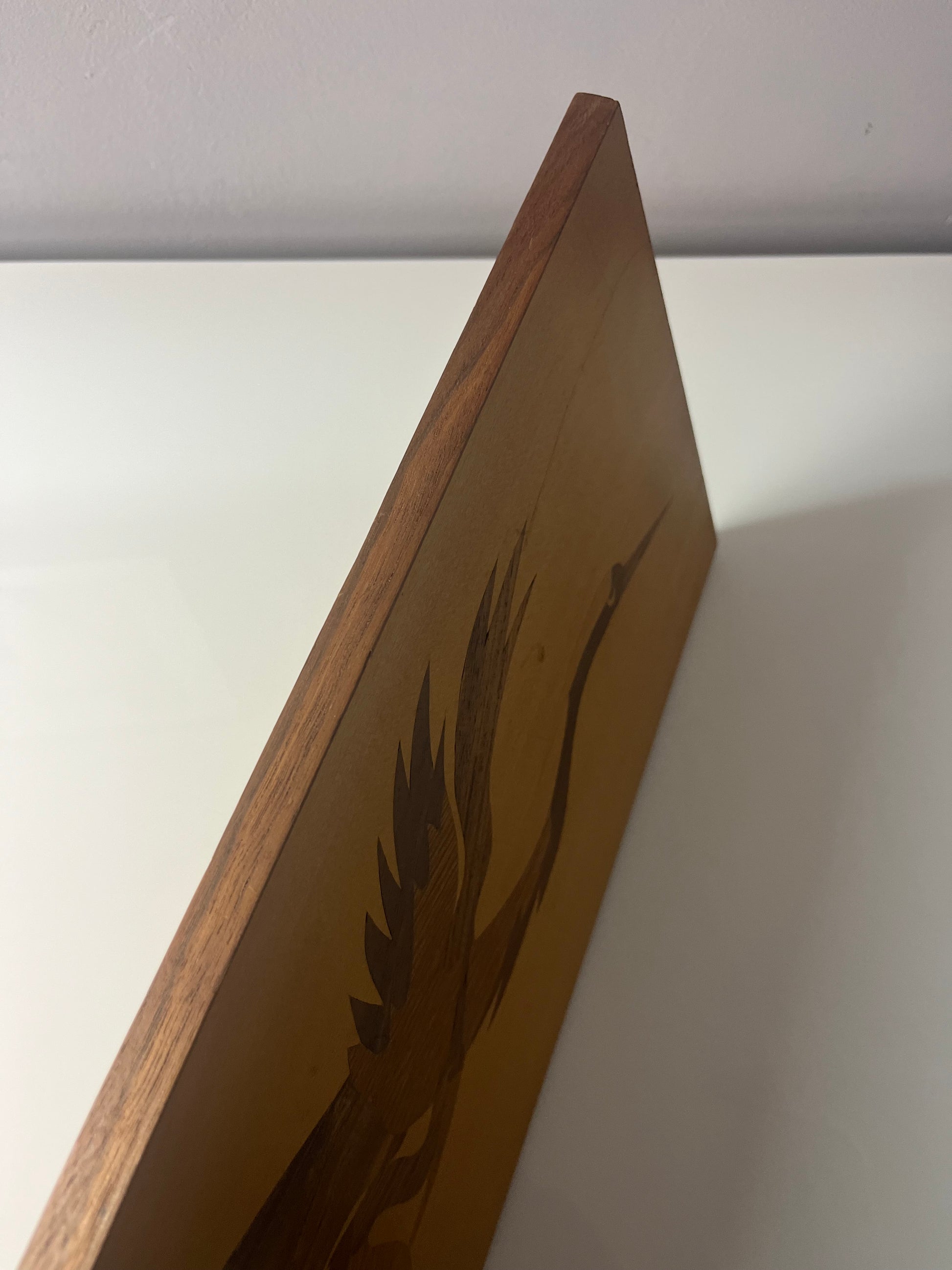 Intarsienbild Kraniche