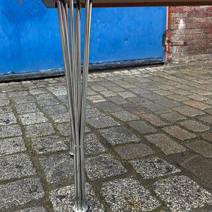 Klubtisch 602/V Esche von Franz Ehrlich für Hellerau UPCYCLING