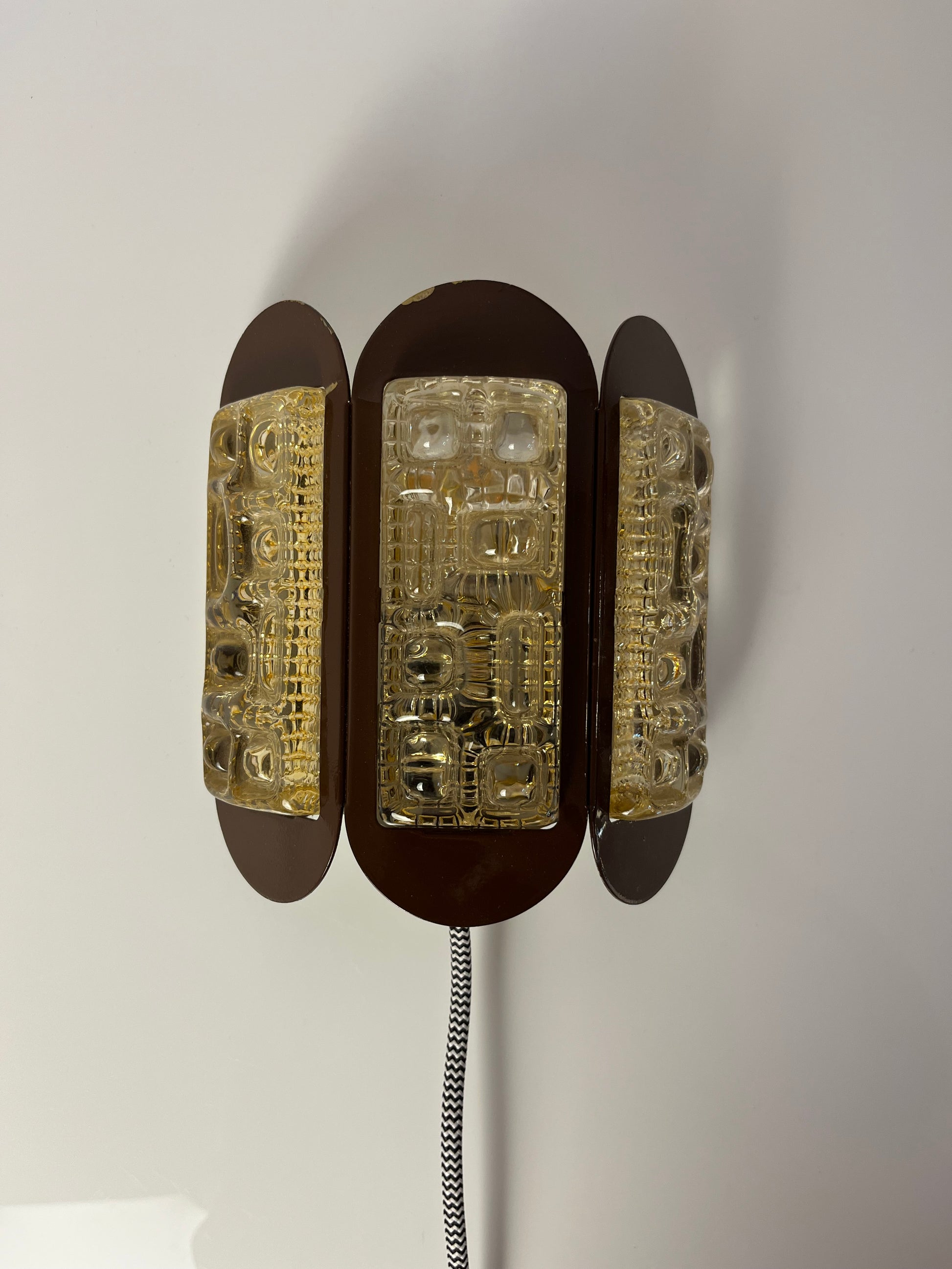 Wandlampe braun Glas von Vitrika