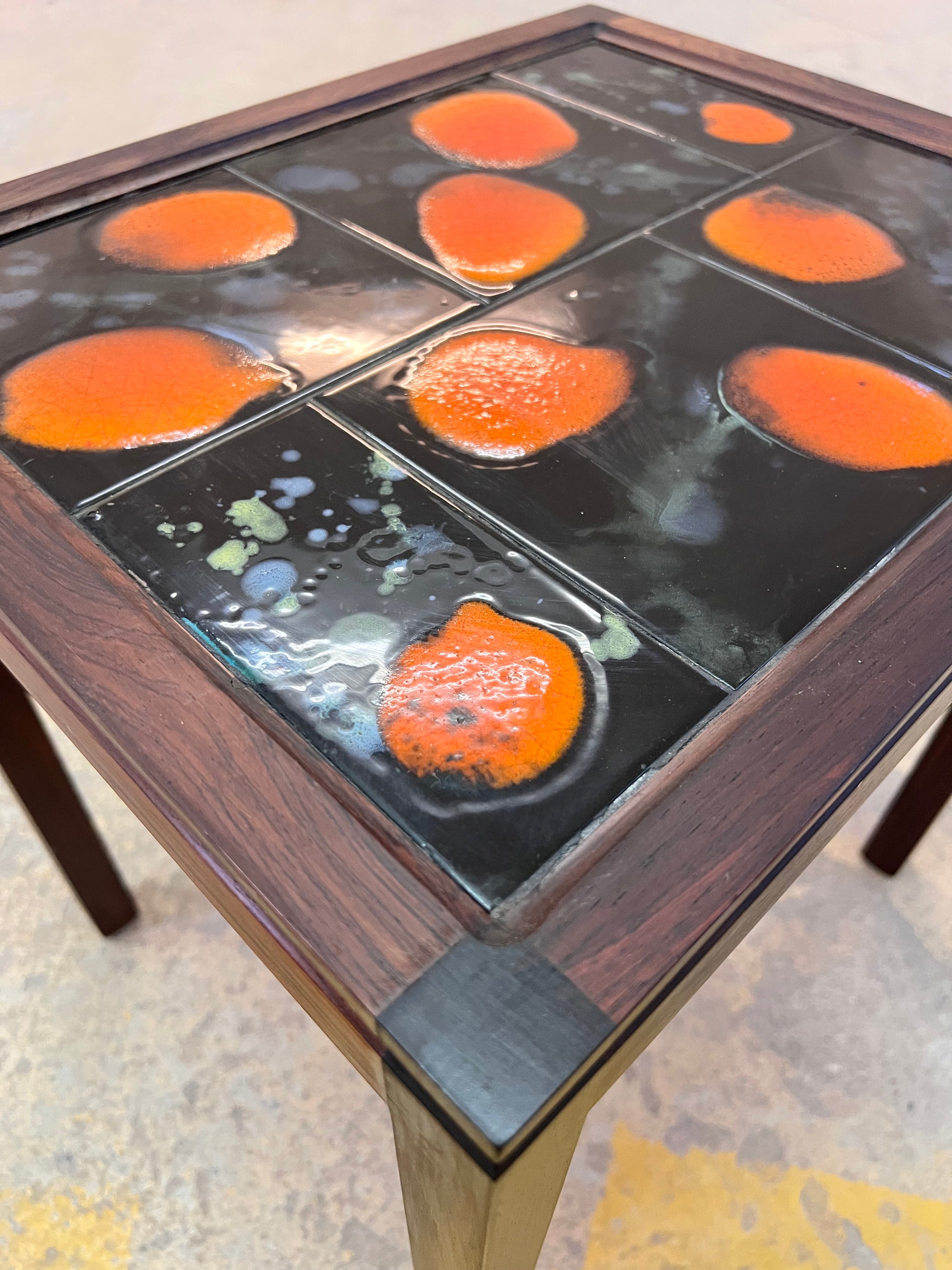 Fliesentisch Palisander Dänemark