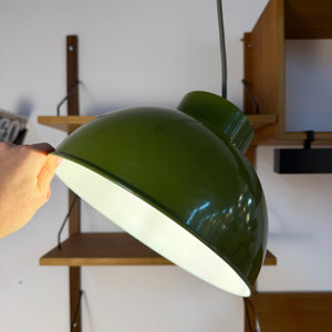 Bunkerlampe oliv aus Dänemark