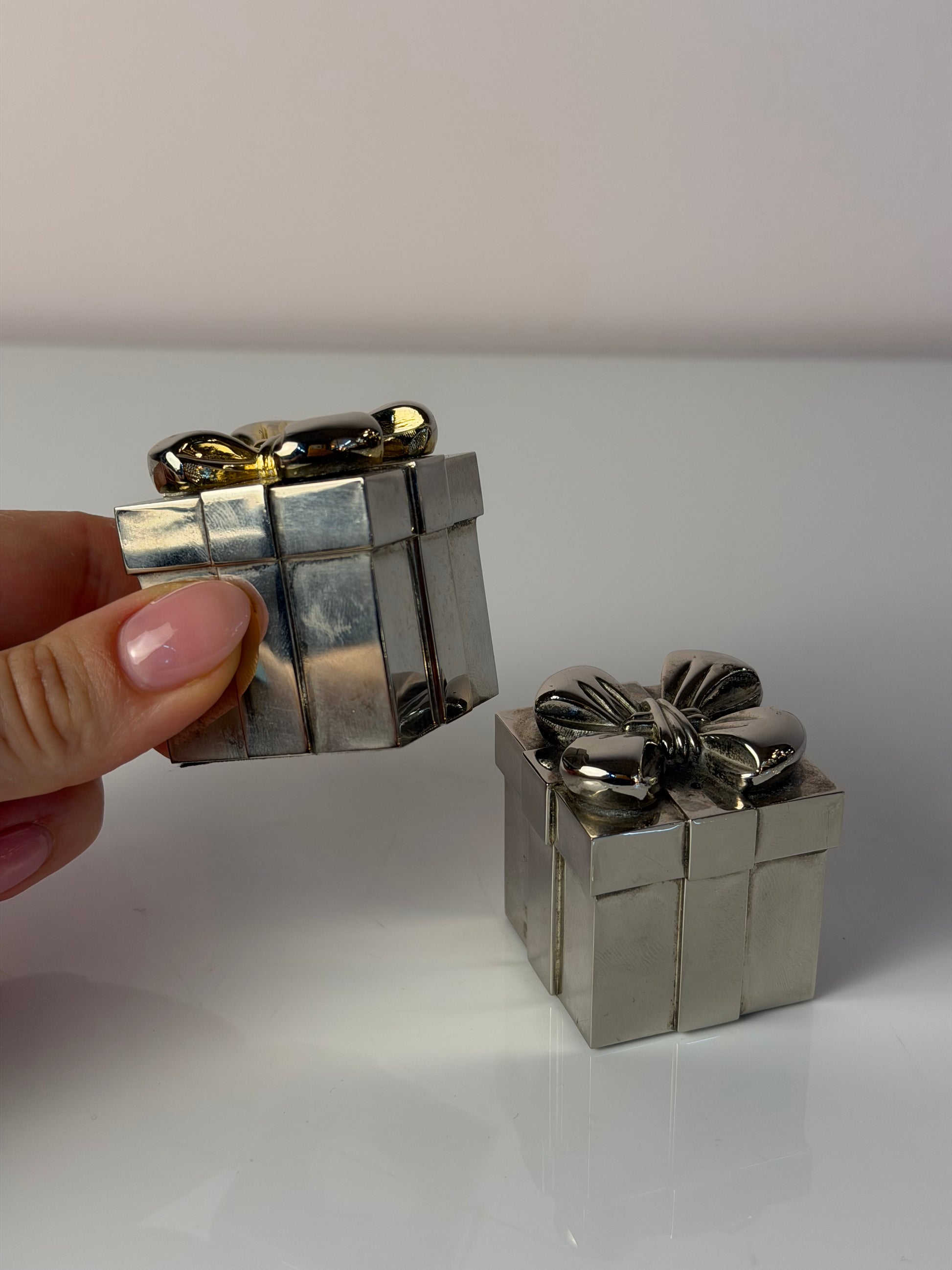 Salz- & Pfefferstreuer Geschenk versilbert