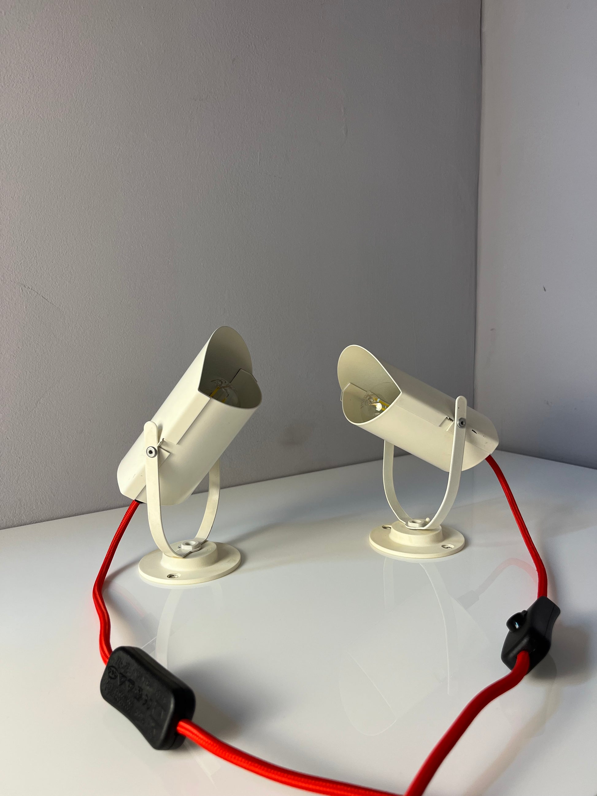 Set: 2x Wandlampe Modell Vupti weiß von Design Light
