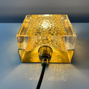 Set: 2x Wandlampe Kalmarlampet 17205 gold Messing Glas von Vitrika