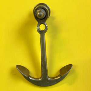 Kerzenständer Anker Messing