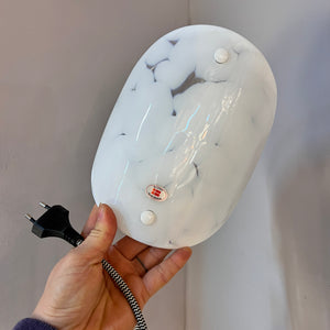 Wandlampe weiß Glas von EL Light aus Dänemark