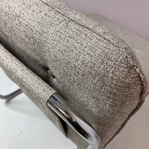 Sessel Halina beige Chrom von Hellerau