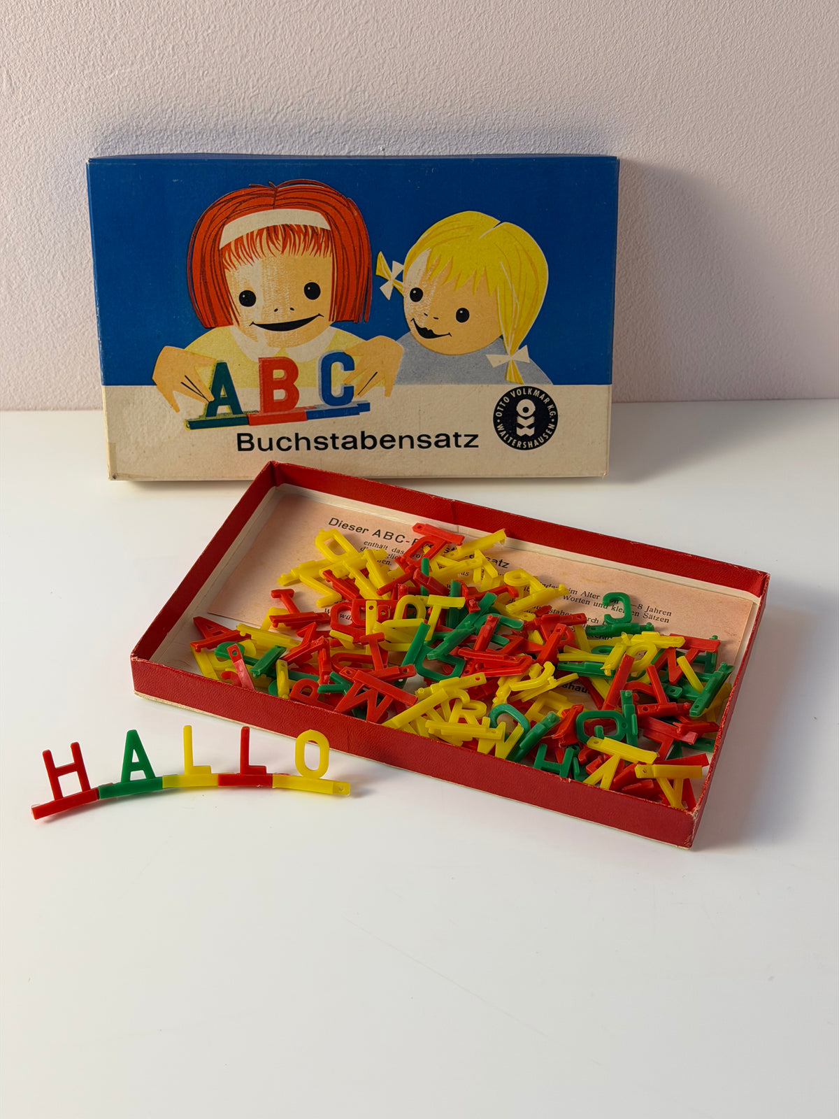 ABC Buchstabensatz von Otto Volkmar K.G. Waltershausen