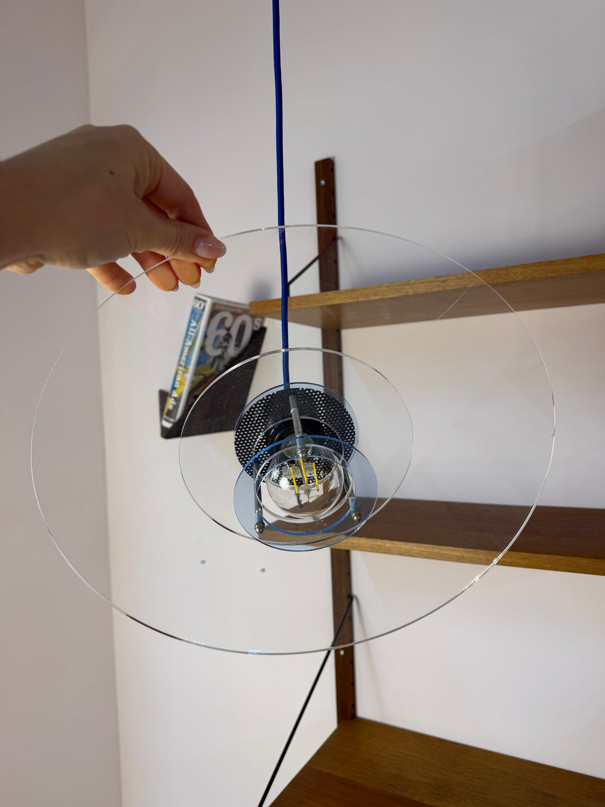 Lamellenlampe Modell Space Acrylglas von Design Light
