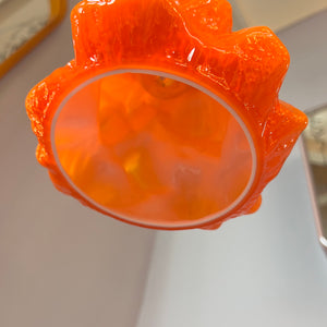 Hängelampe „Alaska“ klein orange von Peill & Putzler