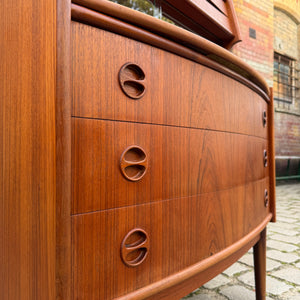 Sekretär Teak von Gunnar Falsig für Holstebro Møbelfabrik