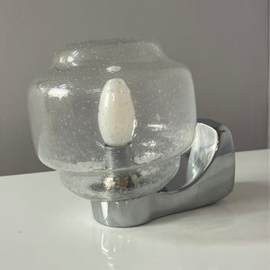 Wandlampe Einschlussglas Chrom von Novus in Originalverpackung