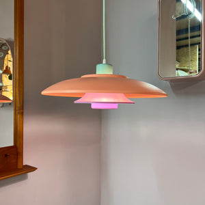 Lamellenlampe neu lackiert Dänemark