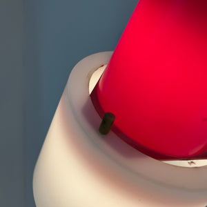 Küchenlampe rot weiß Kunststoff von Philips Holland
