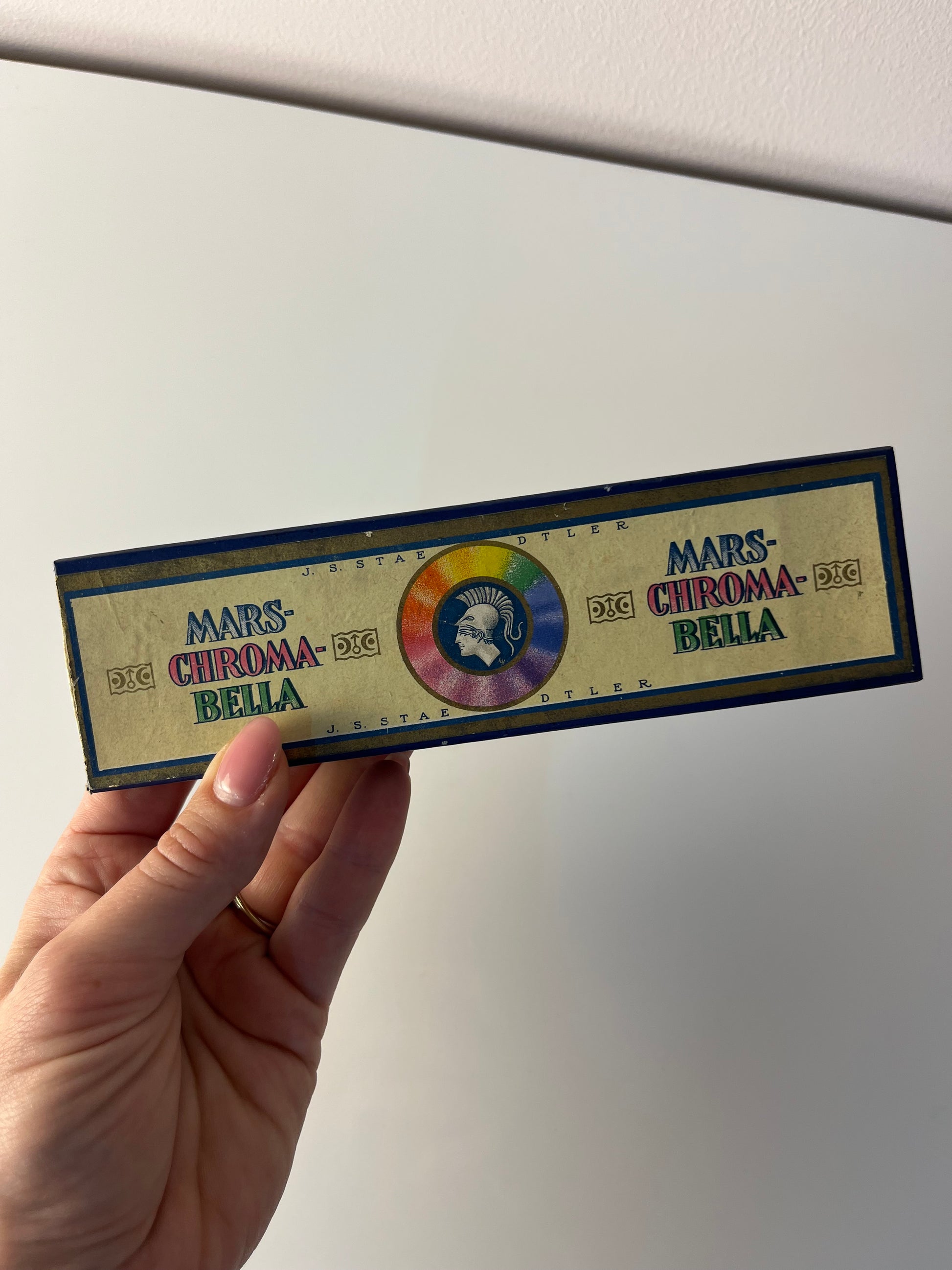 Set: Buntstfifte Mars-Chromabella grün von J.S. Staedtler