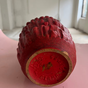 Vase 7587-25 rot von Carstens Keramik