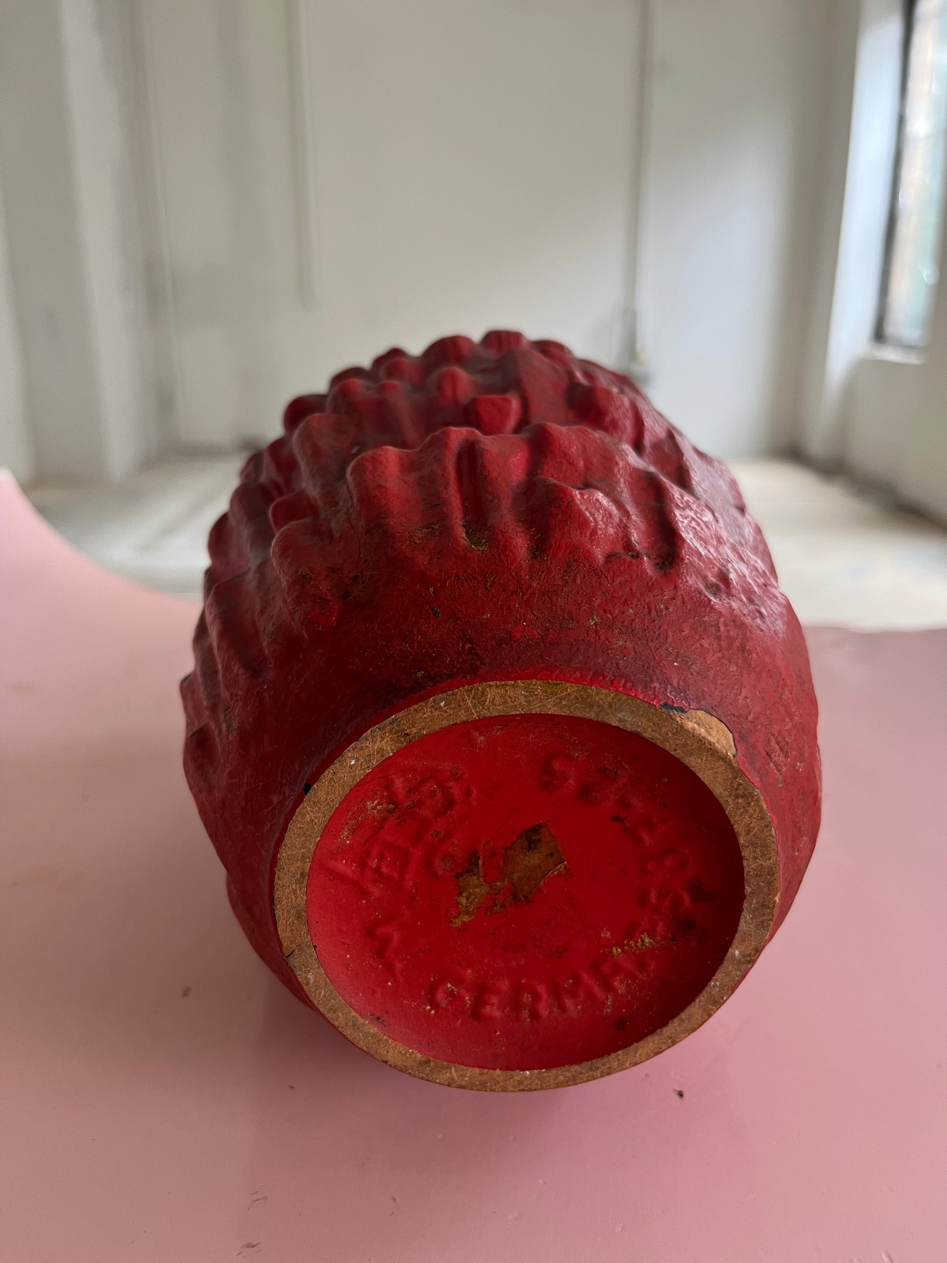 Vase 7587-25 rot von Carstens Keramik