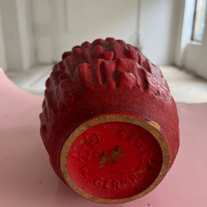 Vase 7587-25 rot von Carstens Keramik