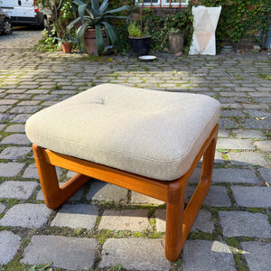 Ottoman Teak Wolle von Holstebro Møbelfabrik