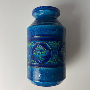 Vase Azul Rimini von Aldo Londi für Bitossi